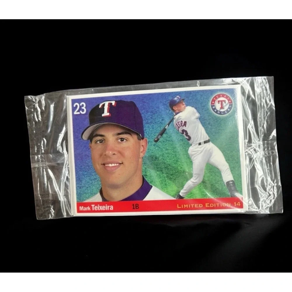2004 Disabled American Veterans 3 Texas Rangers Young Teixeira Blalock Cards